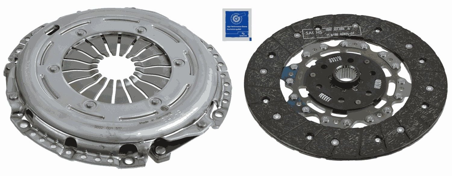 Ford Mondeo 2000-2007 Arası 2.0 16V DI / TDDi / TDCi, 2.0 TDCi, 2.0 16V TDDi / TDCi Sachs Marka Debriyaj Seti