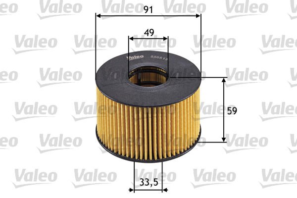 Ford Mondeo 2000-2007 Arası 2.2 TDCi Valeo Marka Yağ Filtresi