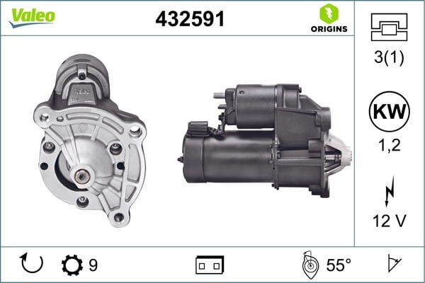 Citroen Zx 1991-1999 Arası 1.4 i Valeo Marka Marş Motoru