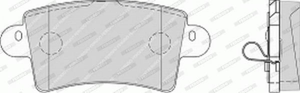 Opel Movano 1998-2003 Arası 2.8 DTI, 2.5 D Ferodo Marka Arka Balata