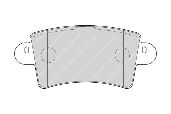 Opel Movano 1998-2003 Arası 2.8 DTI, 2.5 D Ferodo Marka Arka Balata