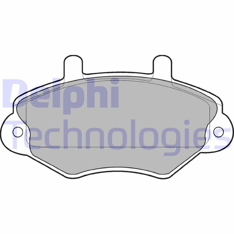 Ford Transit 1991-2000 Arası 2.5 DI, 2.0 i, 2.5 TD, 2.0 Delphi Marka Ön Balata