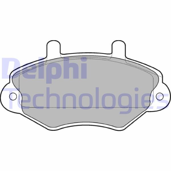 Ford Transit 1991-2000 Arası 2.5 DI, 2.0 i, 2.5 TD, 2.0 Delphi Marka Ön Balata