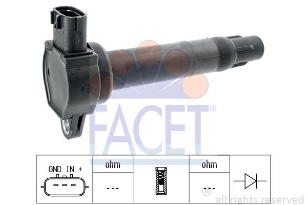 Citroen C-Crosser Enterprise 2009-2013 Arası 2.4 16V Facet Marka Ateşleme Bobini