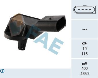 Volkswagen Golf 2004-2014 Arası 1.6 MultiFuel FAE Marka Map Sensörü