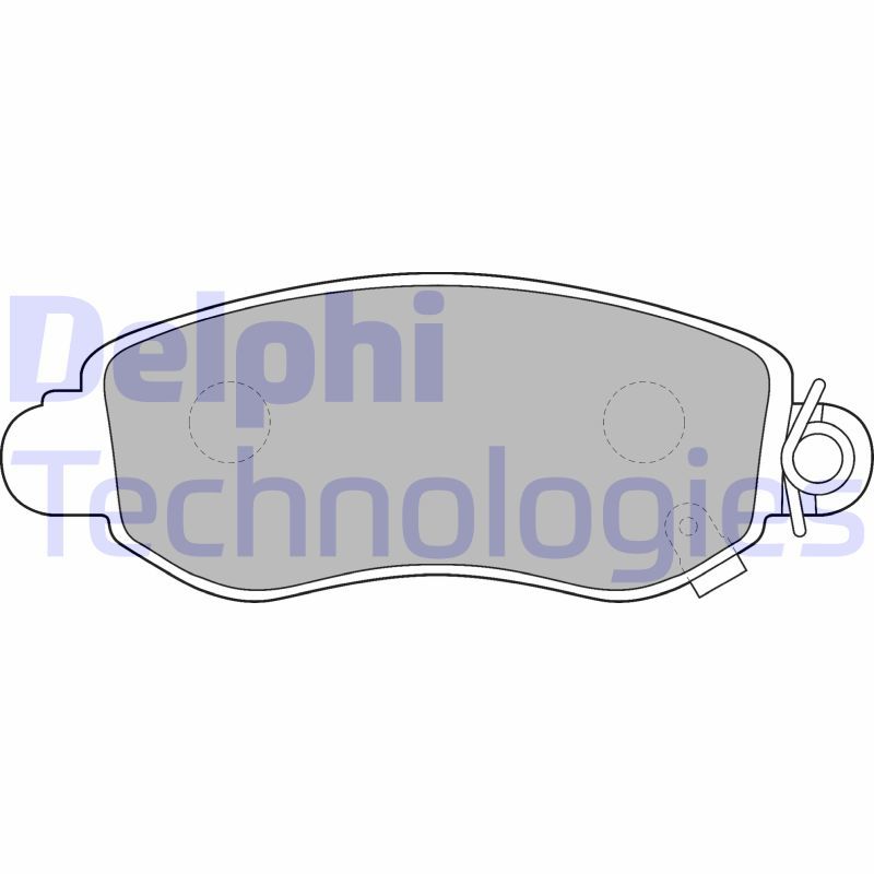 Ford Transit 2000-2006 Arası 2.4 DI RWD, 2.4 DI, 2.0 DI Delphi Marka Ön Balata