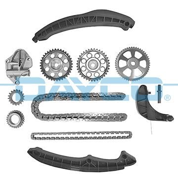 Skoda Fabia 2006-2014 Arası 1.2 12V, 1.2 Dayco Marka Triger Zinciri Seti