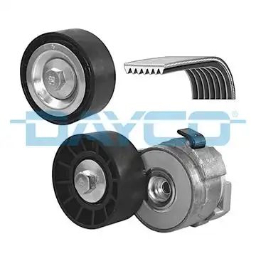 Alternör Gergi Seti Ducato 2.3 Mjt (Gergi + Rulman + Kayış) Dayco DAY-KPV070