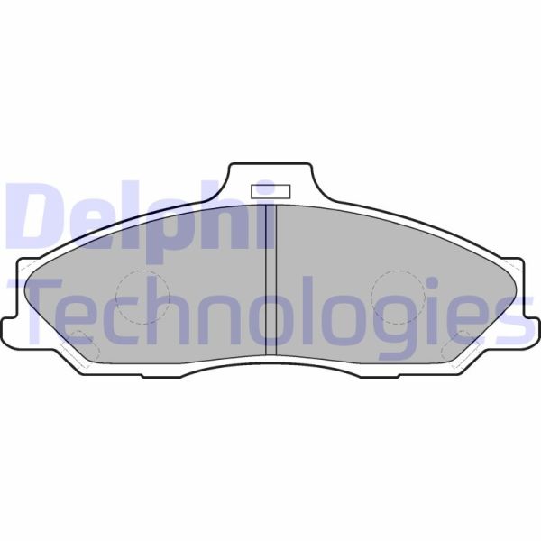 Ford Ranger 1997-2011 Arası 2.5 TD 4x4, 2.5 D 4x4, 2.5 TD, 2.5 TDdi 4x4, 2.5 D, 2.5 TDdi Delphi Marka Ön Balata