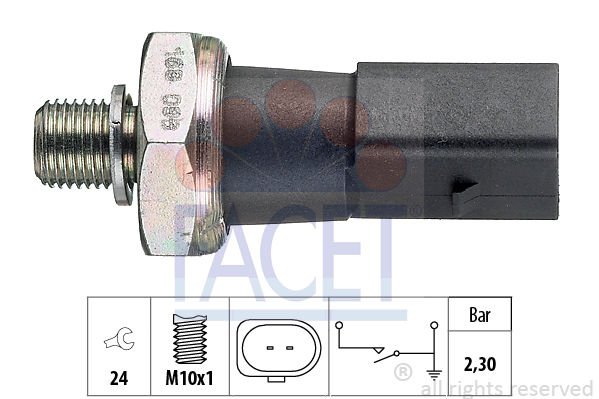 Audi A8 2009-2018 Arası 3.0 TFSI quattro Facet Marka Yağ Müşürü