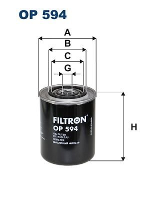 Fiat Croma 1985-1996 Arası 2500 TD Filtron Marka Yağ Filtresi