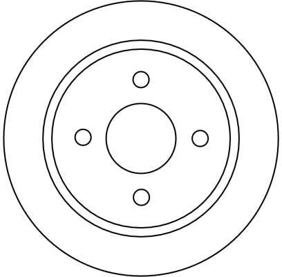 Ford Sierra 1982-1993 Arası 1.6, 1.8, 2.0 TRW Marka Arka Fren Diski