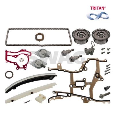 Chevrolet Aveo 2011-2015 Arası 1.2, 1.4 Swag Marka Triger Zinciri Seti