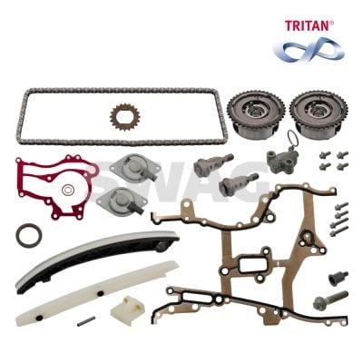 Chevrolet Aveo 2011-2015 Arası 1.2, 1.4 Swag Marka Triger Zinciri Seti