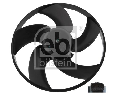 Peugeot 206 1998-2012 Arası 1.4 i, 1.9 D, 2.0 S16, 2.0 HDI 90, 1.1 i, 1.4 HDi Febi Marka Radyatör Fan ve Motoru