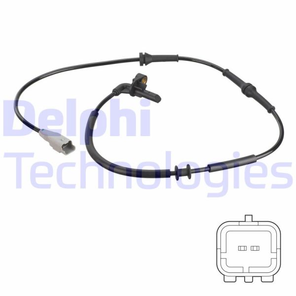 Peugeot Partner 1996-2000 Arası 1.1 Delphi Marka Arka Abs Sensörü