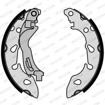 Fiat Panda 2003-2007 Arası 1.3 D Multijet Ferodo Marka Pabuçlu Balata