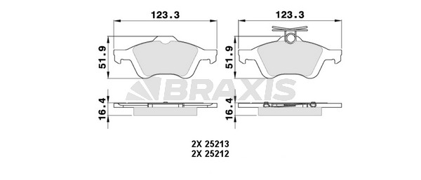 Peugeot 508 2010-2018 Arası 2.0 HDi Braxis Marka Ön Balata