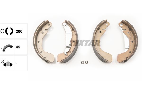Opel Vectra 1988-1995 Arası 1.8 S Textar Marka Pabuçlu Balata