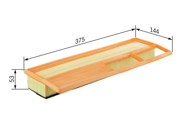 Fiat Idea 2003-2007 Arası 1.3 D Multijet Bosch Marka Hava Filtresi
