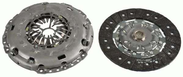 Skoda Octavia 2004-2013 Arası 2.0 TDI 4x4, 2.0 TDI 16V 4x4 Sachs Marka Debriyaj Seti