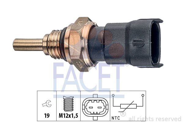Chevrolet Spark 2009-2013 Arası 1.2 Facet Marka Hararet Müşürü