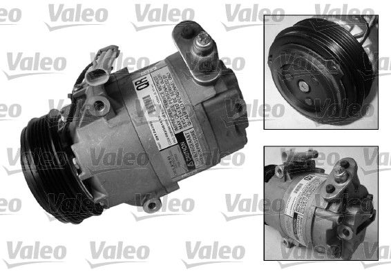 Opel Astra 1998-2009 Arası 1.8 16V Valeo Marka Klima Kompresörü