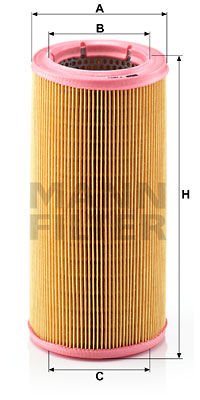 Renault 21 1986-1997 Arası 1.7, 2.0 Turbo Mann Marka Hava Filtresi