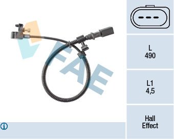 Volkswagen Polo 1994-2009 Arası 120 1.6 16V GTI, 60 1.4, 1.4 FAE Marka Krank Sensörü