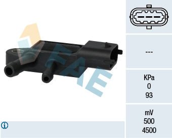 Fiat Punto Evo 2008-2012 Arası 1.3 D Multijet FAE Marka Egzoz Sıcaklık Sensörü