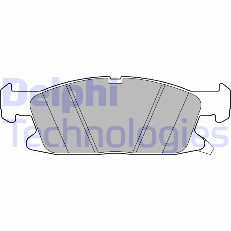 Ford S-Max 2015-2019 Arası 1.5 EcoBoost, 2.0 TDCi 4x4, 2.0 TDCi, 2.0 EcoBoost, 2.0 TDCi BI-Turbo Delphi Marka Ön Balata