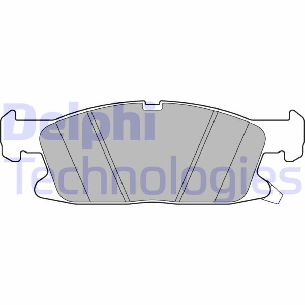 Ford S-Max 2015-2019 Arası 1.5 EcoBoost, 2.0 TDCi 4x4, 2.0 TDCi, 2.0 EcoBoost, 2.0 TDCi BI-Turbo Delphi Marka Ön Balata