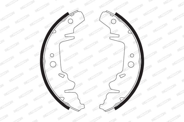 Alfa Romeo 145 1994-2001 Arası 1.4 i.e. Ferodo Marka Pabuçlu Balata