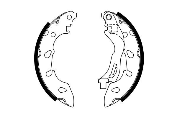 Fiat 500 2007-2011 Arası 1.2 LPG Bosch Marka Pabuçlu Balata