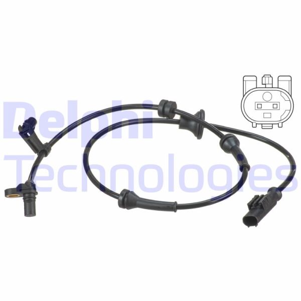 Peugeot 108 2014-2018 Arası 1.0 VTi 72 Delphi Marka Arka Abs Sensörü