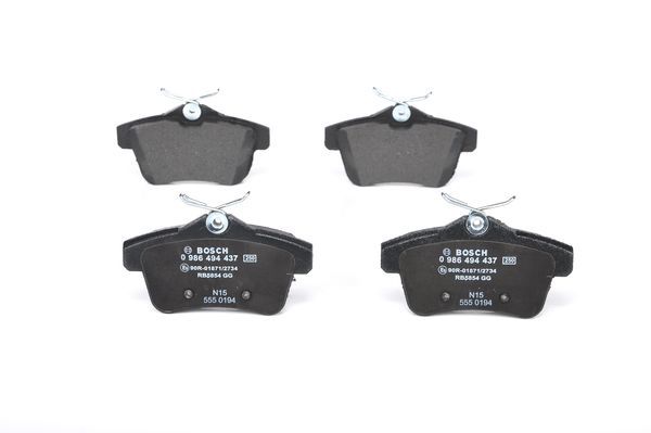 Citroen C4 2009-2013 Arası 1.6 VTi 120 Bosch Marka Arka Balata
