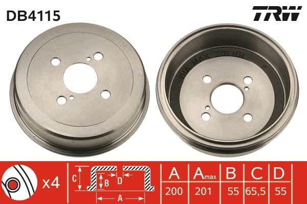 Audi 100 1982-1991 Arası 1.8 Cat quattro TRW Marka Kampana