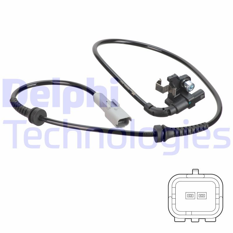 Peugeot 308 2007-2016 Arası 1.6 BioFlex Delphi Marka Arka Abs Sensörü