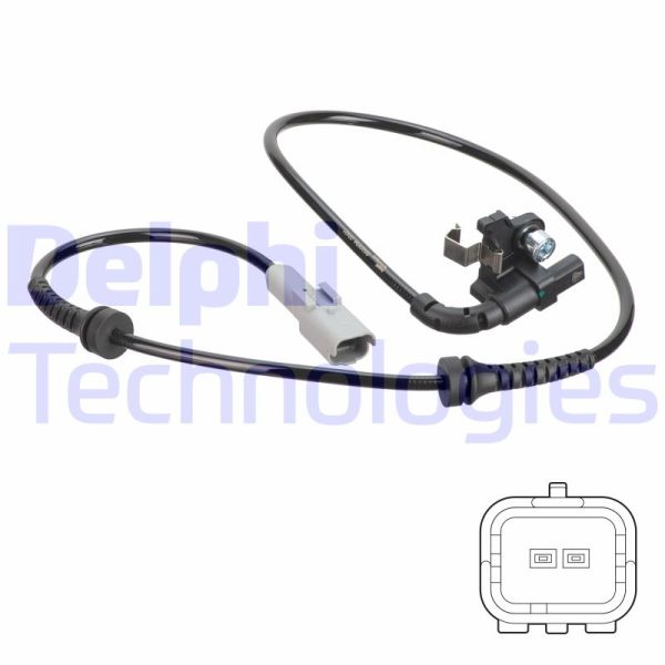 Peugeot 308 2007-2016 Arası 1.6 BioFlex Delphi Marka Arka Abs Sensörü