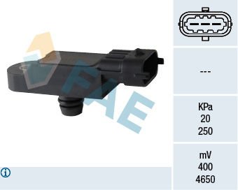 Renault Twingo 2007-2011 Arası 1.2 TCe 100 FAE Marka Map Sensörü