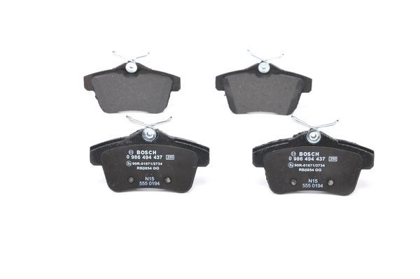 Citroen C4 2009-2013 Arası 1.6 THP 155 Bosch Marka Arka Balata