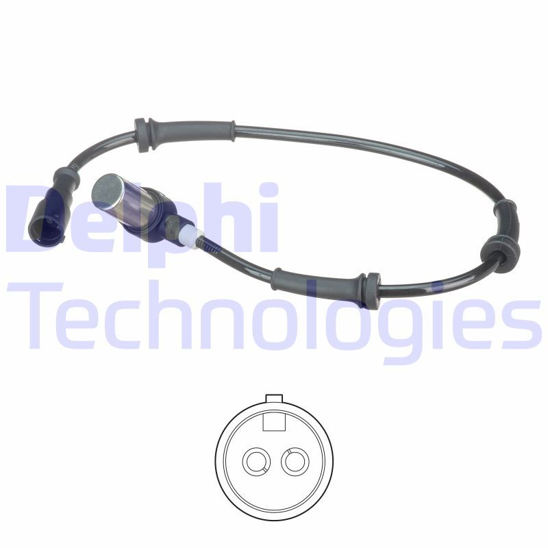 Renault Twingo 1993-2012 Arası 1.2 Delphi Marka Abs Sensörü