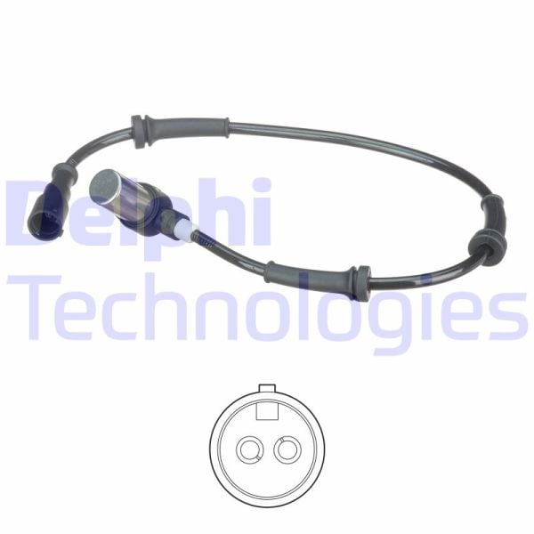Renault Twingo 1993-2012 Arası 1.2 Delphi Marka Abs Sensörü