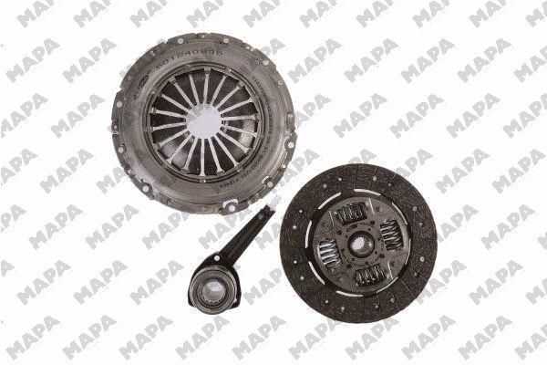 Opel Vivaro 2001-2005 Arası 1.9 Di, 1.9 DTI, 1.9 DI Mapa Marka Debriyaj Seti