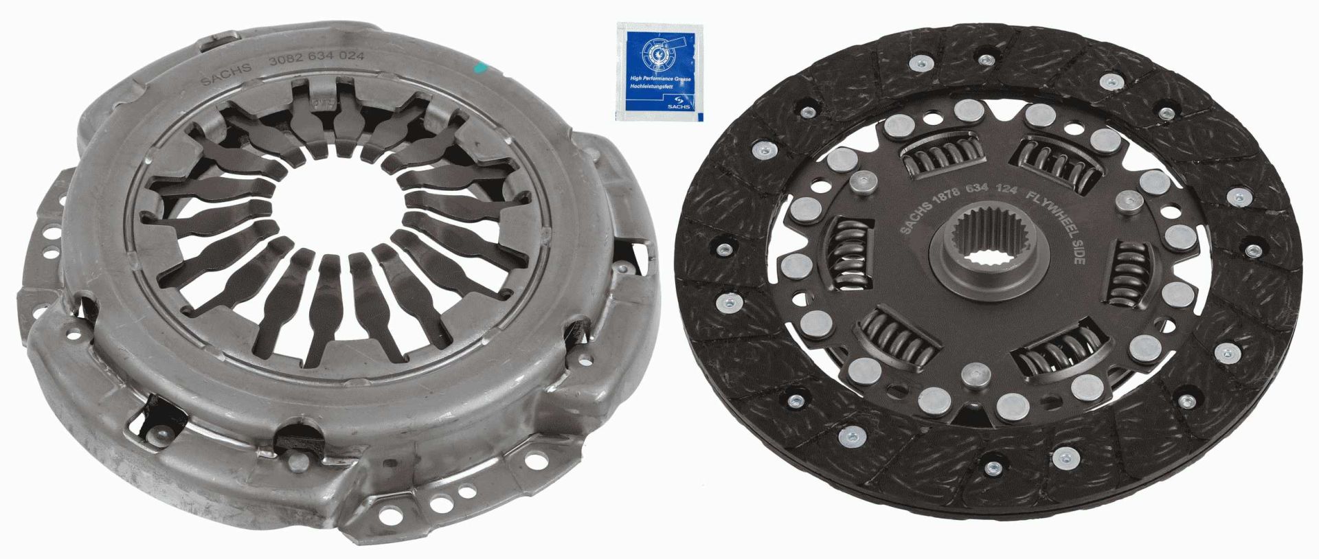 Renault Symbol 2013-2017 Arası 1.2 16V, 1.2 LPG Sachs Marka Debriyaj Seti