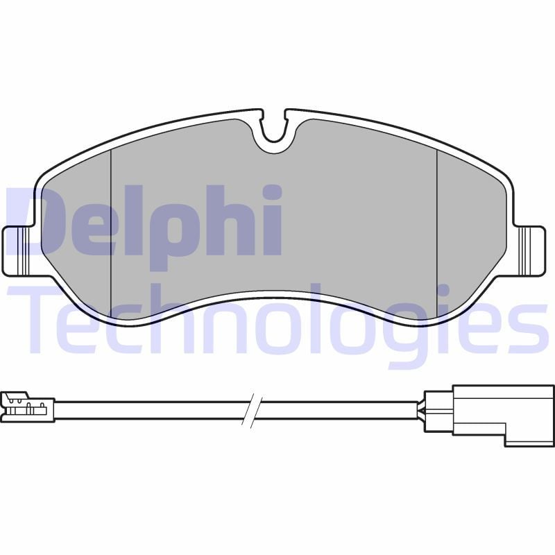 Ford Transit Custom 2012-2016 Arası 2.2 TDCi Delphi Marka Ön Fişli Balata