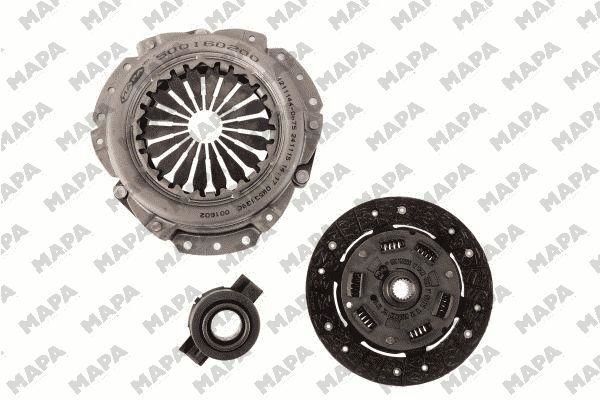 Fiat Panda 1980-2004 Arası 650 Mapa Marka Debriyaj Seti
