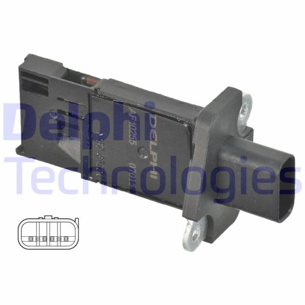 Ford Galaxy 2006-2015 Arası 2.2 TDCi Delphi Marka Hava Debimetresi