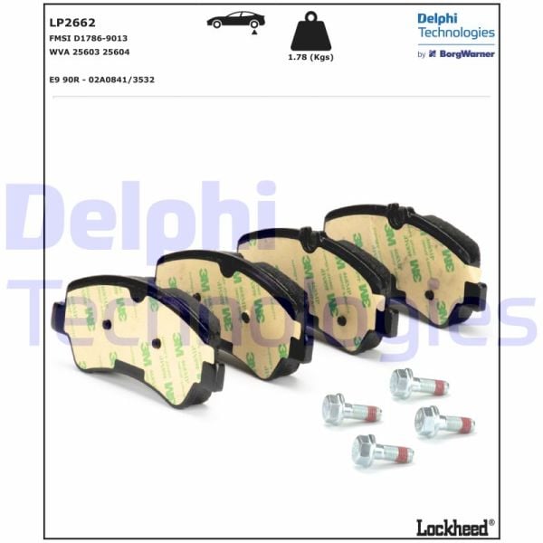 Ford Transit Custom 2012-2016 Arası 2.2 TDCi Delphi Marka Arka Balata