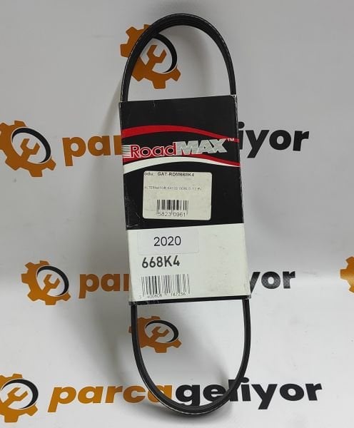 Albea 1.2 8V V Kayışı 4PK668 GAT-RDM668K4